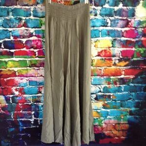 Tina Stephens Made in Italy Wide Leg Casual Pants Small